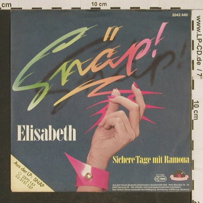 Snäp: Elisabeth, Polydor(2042 440), D, 1982 - 7inch - T564 - 2,50 Euro