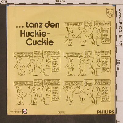 Okko, Lonzo, Berry, Chris & Timpe: Huckie-Cuckie, m-/vg+, Philips(6005 203), D, 1982 - 7inch - T5734 - 4,00 Euro