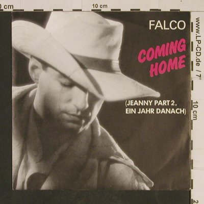 Falco: Coming Home(Jeanny Part 2), Teldec(6.14710 AC), D, 1986 - 7inch - T613 - 2,50 Euro