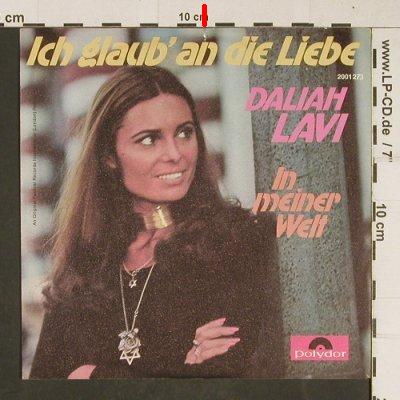 Lavi,Daliah: Ich Glaub'An Die Liebe / In Meiner, Polydor(2001 273), D m-/vg+, 1971 - 7inch - T670 - 1,50 Euro