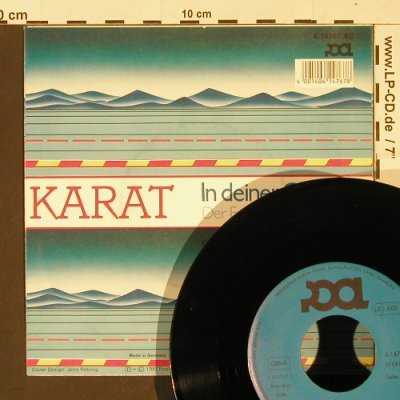 Karat: In Deiner Galerie / Der Fahrradverk, Pool(6.14767 AC), D, 1987 - 7inch - T86 - 2,50 Euro