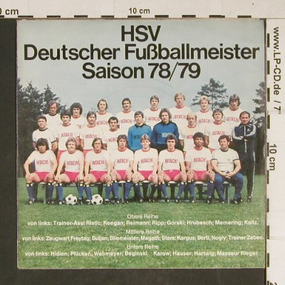 Hallberg,Stefan & Westkurven Fans: Wer IST Deutscher Meister ?, WEA(18 056 N), D, 1978 - 7inch - T874 - 3,00 Euro