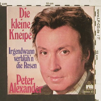 Alexander,Peter: Die Kleine Kneipe / Irgendwann Verb, Ariola(16 844 AT), D, 1976 - 7inch - T88 - 2,00 Euro
