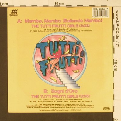 Tutti Frutti Girls: Mambo, Mambo(Bailando Mambo), Edelton(EDL 2553-7), D, 1991 - 7inch - S9028 - 3,00 Euro