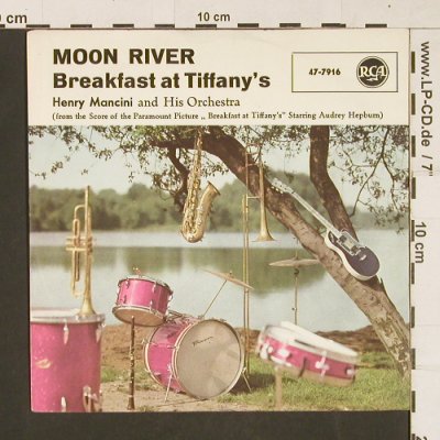 Mancini,Henry: Moon River / Breakfast at Tiffany's, RCA(47-7916), D,  - 7inch - S9783 - 3,00 Euro
