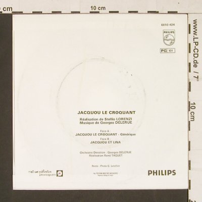 Jacquou le Croquant: musique de Georges Delerue, Philips(6010 424), F, 1981 - 7inch - S9791 - 2,50 Euro