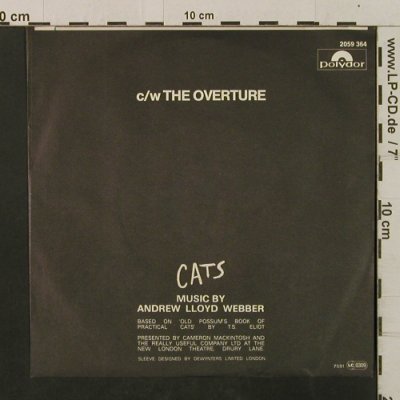 Cats: Memory/The Overture by Elaine Paige, Polydor(2059 364), D, 1981 - 7inch - T2386 - 3,00 Euro