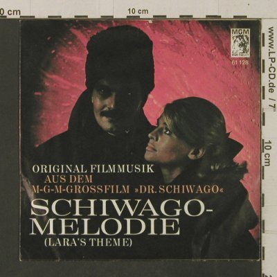 Dr. Schiwago: Lara's Theme/Main Title by M. Jarre, MGM(61 128), D, 1967 - 7inch - T2598 - 2,50 Euro