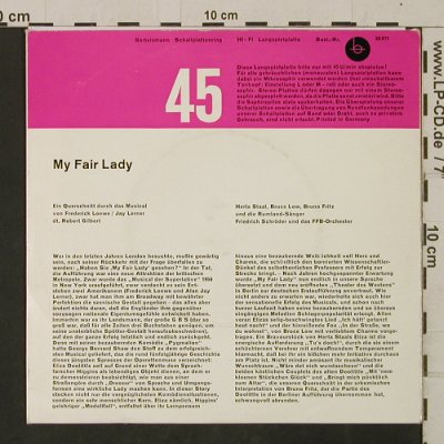 My Fair Lady: Ein Querschnitt durch das Musical, Bertelsman(36 071), D,  - EP - T2607 - 3,00 Euro
