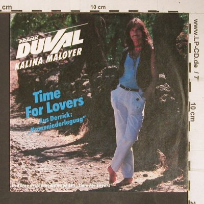 Duval,Frank & Kalina Maloyer: Time For Lovers (Kranzniederlegung), Teldec(6.14460 AC), D, 1985 - 7inch - T4176 - 3,00 Euro