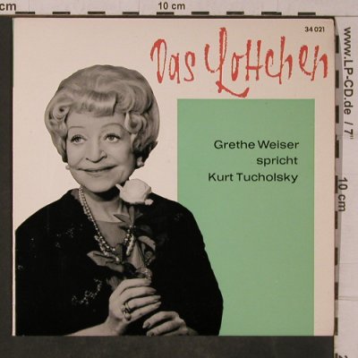 Weiser,Grethe: Das Lottchen-spricht Tucholsky, Literarische Kleinkunst(34 021), D, 1964 - 7inch - T4806 - 5,00 Euro