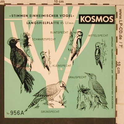 Stimmen einheimischer Vögel: Spechte, Kosmos(956a), D,  - EP - T5400 - 3,00 Euro