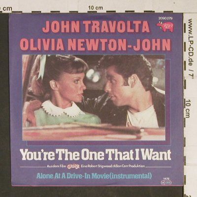 Travolta,John/O.Newton-John-Grease: You're the one that I want, RSO(2090 279), D, 1978 - 7inch - T974 - 2,50 Euro