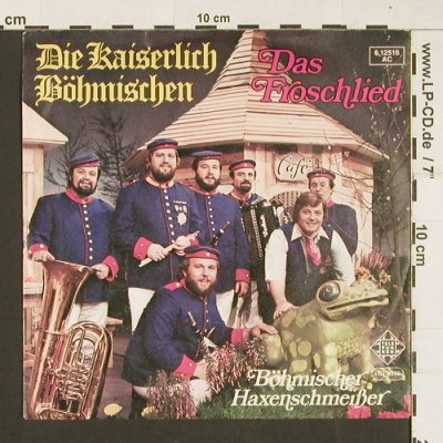Kaiserlich Böhmischen: Das Froschlied /Böhm.Haxenschmeißer, Telefunken(6.12516 AC), D, 1979 - 7inch - S9482 - 3,00 Euro