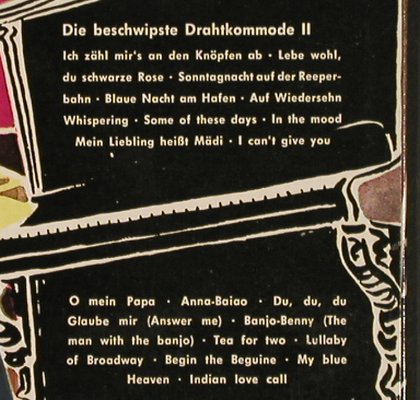 Der schräge Otto: Die beschwipste Drahtkommode,II+III, Polydor(20 148 EPH), D, 1958 - EP - S9665 - 3,00 Euro