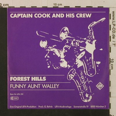Captain Cook & His Crew: Forest Hills / Funny Aunt Walley, UFA(UFA 510), D, 1983 - 7inch - T2387 - 3,00 Euro