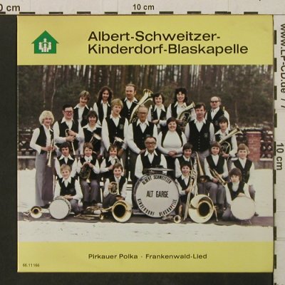 Albert-Schweitzer-KinderdorfBlaskap: Pirkauer Polka/Frankenwald-Lied, (66.11 166), D,  - 7inch - T2796 - 2,50 Euro