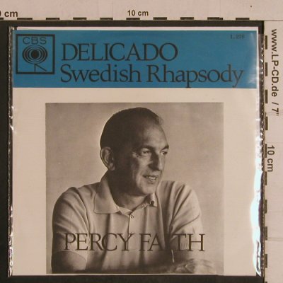 Faith,Percy: Delicado / Swedish Rhapsody, CBS(1.276), NL,  - 7inch - T4409 - 3,00 Euro