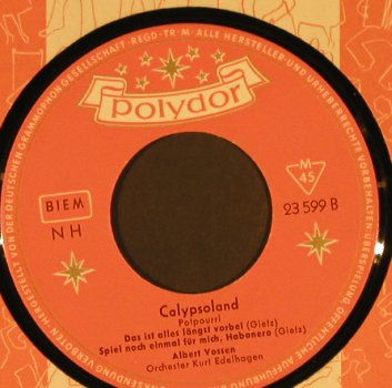 Vossen,Albert - Orch.Kurt Edelhagen: Calypsoland(Potpourri), Polydor(23 599), D, FLC, 1957 - 7 - T526 - 2,50 Euro