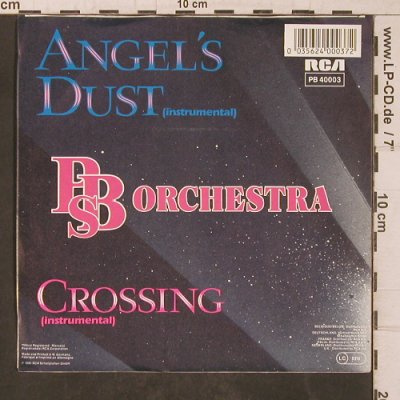 PBs Orchestra: Angel's Dust / Crossing instrum., RCA(PB 40003), D, 1985 - 7inch - T5598 - 3,00 Euro