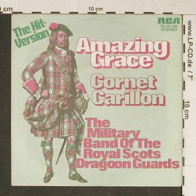 Royal Scots Dragoon Guards: Amazing Grace, RCA(74-16 160), D, 1972 - 7inch - T790 - 2,50 Euro
