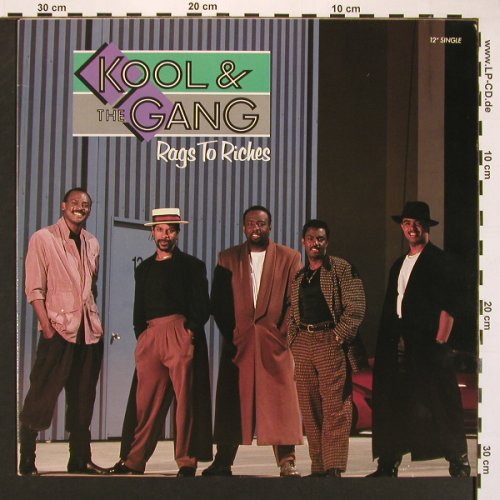 Kool & The Gang: Rags To Riches*4, Metron.(870 572-1), D, 88 - 12inch - A2285 - 2,50 Euro