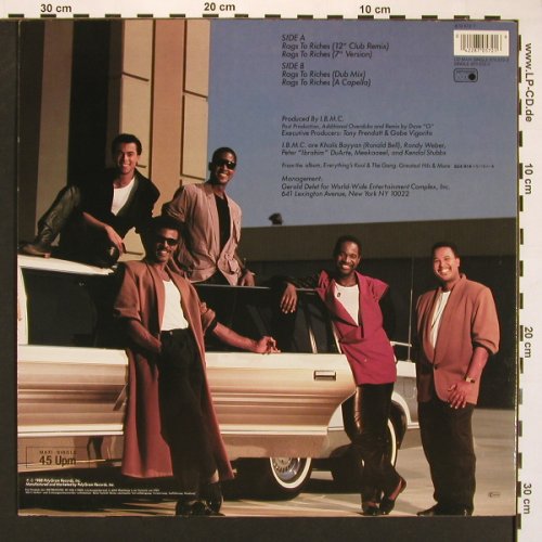 Kool & The Gang: Rags To Riches*4, Metronome(870 572-1), D, 88 - 12inch - A2285 - 3,00 Euro
