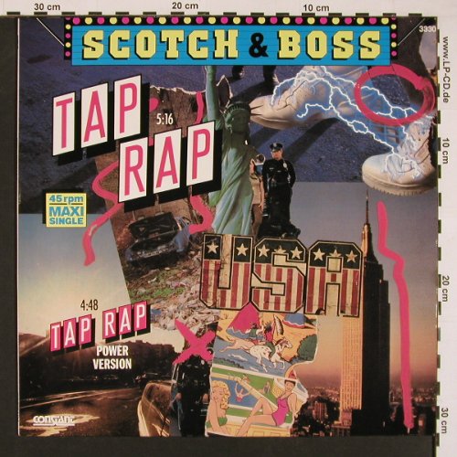 Scotch & Boss: Tap Rap, Constant(3330), D,  - 12inch - A6550 - 5,50 Euro