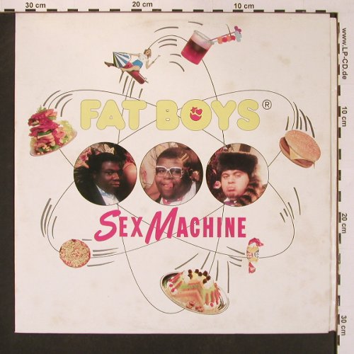 Fat Boys: Sexmachine*2+1, m-/vg+, Teldec(6.20952 AE), D, 1986 - 12inch - A9693 - 3,00 Euro