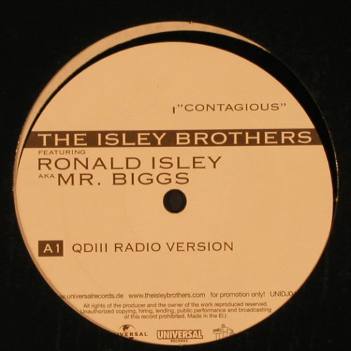 Isley Brothers: Contagious*3, LC, Promo, Universal(), EU,  - 12inch - B9520 - 3,00 Euro