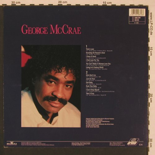 Mc Crae,George: I Feel Love For You, Ariola(208 726), D, 1987 - LP - C1875 - 5,00 Euro