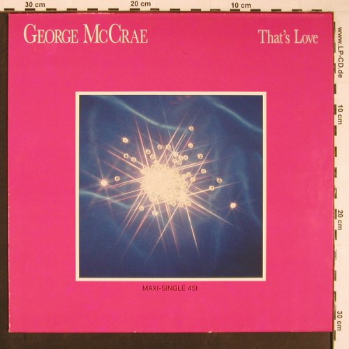 Mc Crae,George: That's Love*2 / Take it easy, Ariola(609 499), D, 1987 - 12inch - C2655 - 3,00 Euro