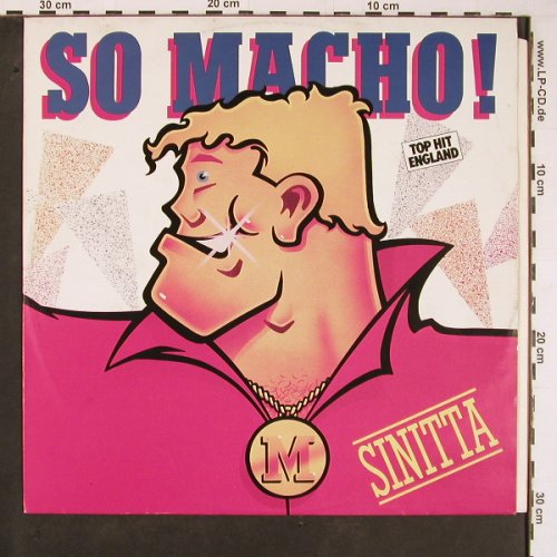Sinitta: So Macho!+1, Teldec(6.20583 AE), D, 1985 - 12inch - C4477 - 2,00 Euro