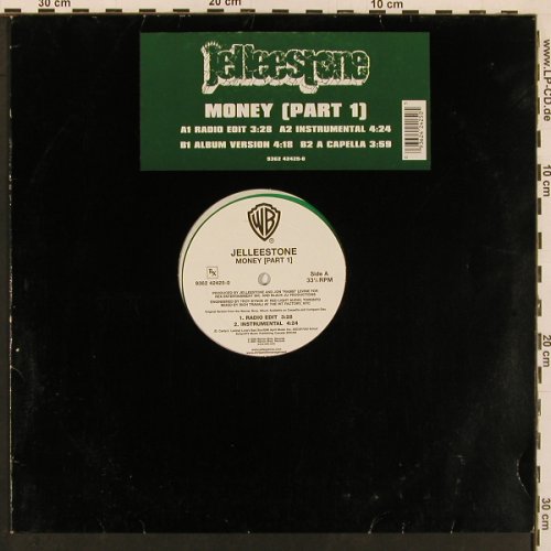 Jelleestone: Money(Part 1)*4,LC,green Vinyl, WB(9362 42425-0), US, 01 - 12inch - C549 - 4,00 Euro