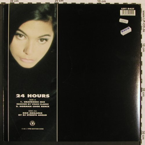 Betty Boo: 24 Hours-The Remixes,Foc, Rhythm King(LEFT R45T), UK, 1990 - 12inch - C563 - 4,00 Euro