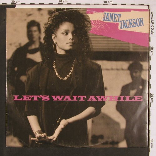 Jackson,Janet: Let's Wait Awhile+2, AM(392 167-1), D, 1987 - 12inch - C5926 - 3,00 Euro