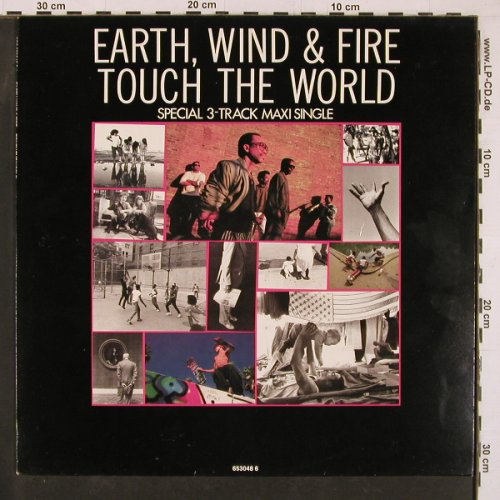Earth,Wind & Fire: Touch The World, sp.3Track, CBS(653048 6), NL, 1987 - 12inch - C9799 - 3,00 Euro