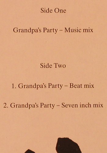 Monie Love: Grandpa's Party *3, Chrysalis(612 344), D, 1989 - 12inch - E1738 - 3,00 Euro