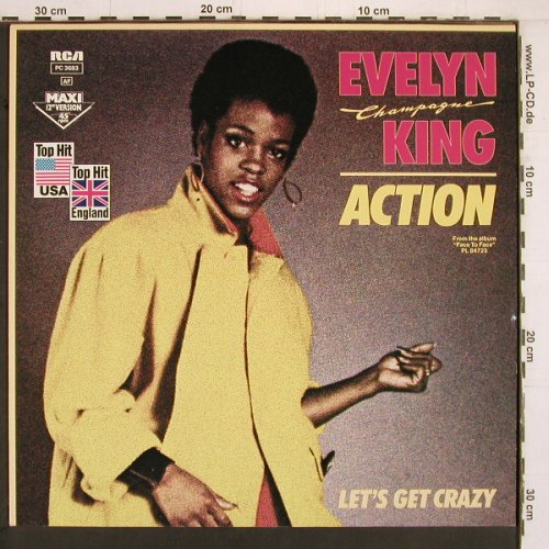 King,Evelyn "Champagne": Action+1, RCA(pc 3683), D, 1983 - 12inch - E2228 - 1,50 Euro