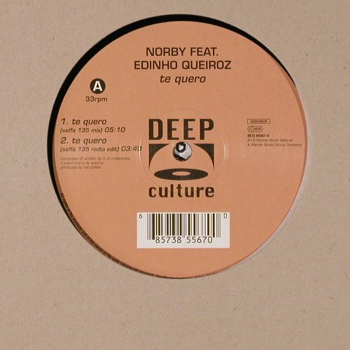 Norby feat.Edinho Queiroz: Te Quero*4,Flc, DeepCultur(), D, 2000 - 12inch - E5425 - 2,50 Euro