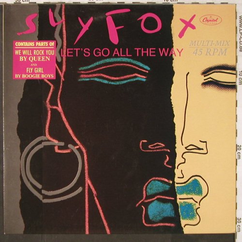 Sly Fox: Let's go all the way(Multi Mix)*3, EMI(20 1413 6), D, 1985 - 12inch - E6498 - 4,00 Euro