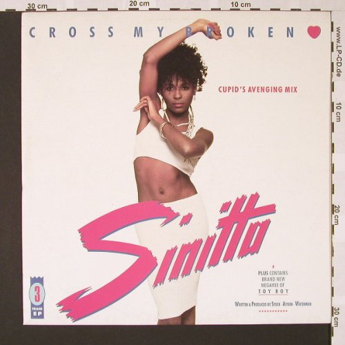 Sinitta: Cross My Broken Heart*2+1, Chic(6.20875 AE), D, 1987 - 12inch - E6958 - 2,50 Euro
