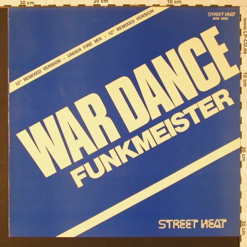 Funkmeister: War Dance(under fire mix)/BatleBeat, Streetheat(STH 5502), D,  - 12inch - E7280 - 4,00 Euro