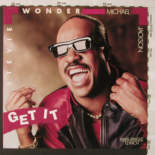 Wonder,Stevie & Michael Jackson: Get It*2, Motown(ZT41884), D, 1988 - 12inch - E9669 - 4,00 Euro