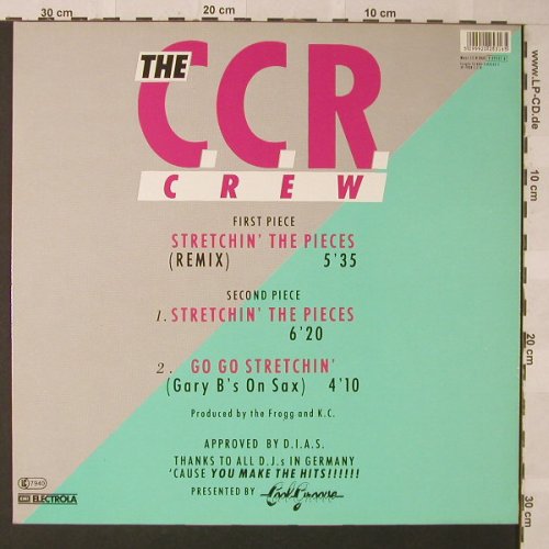 C.C.R.Crew: Stretchin'The Pieces*2+1, EMI(2 02531 6), D, 1988 - 12inch - E9931 - 4,00 Euro