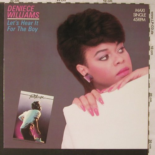 Williams,Denice: Let's Hear It For The Boy*2, CBS(A 12.4319), NL, 1984 - 12inch - F1412 - 2,50 Euro