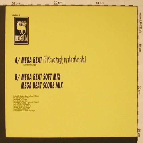 Noise Boys: Mega Beat*3, Sound Of Belgium(SHM 88-4), B, 1988 - 12inch - F3019 - 3,00 Euro