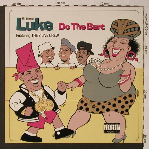 Luke  feat The 2 Live Crew: Do the Bart*3+2, Global Satelite(614 273), D, 1991 - 12inch - F3822 - 5,00 Euro