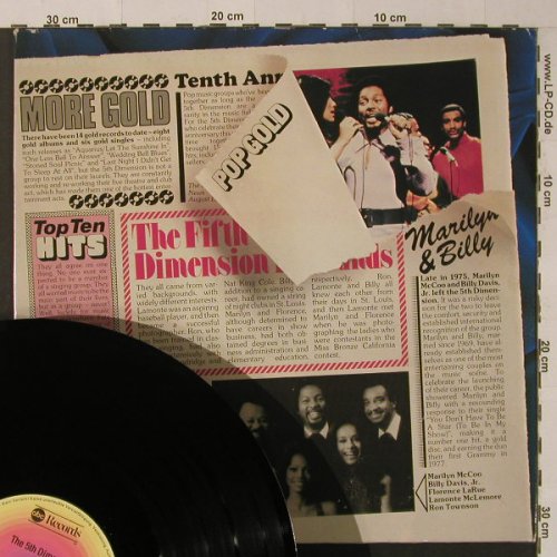 5th Dimension: Pop Gold, Ri, Club Edition, ABC(34 446 5), D, 1975 - LP - F4920 - 7,50 Euro