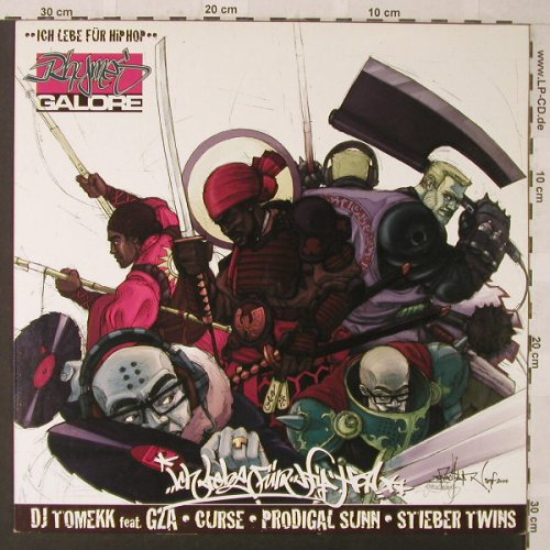 DJ Tomekk feat.GZA,Curse,Prodigal S: Ich Lebe Für Hip Hop*5, Fila Records(), D, 2000 - 12inch - F492 - 5,00 Euro